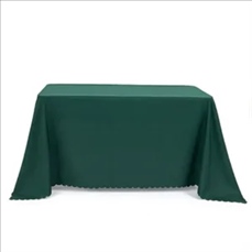 Serged Closed-Back Table Throw - 8'