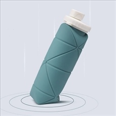 Silicone Foldable Travel Water Bottle