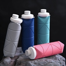 Silicone Foldable Travel Water Bottle