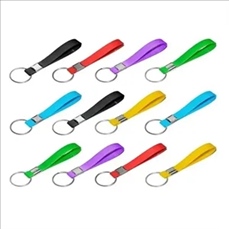 Silicone Keychain Bracelet for Auto Keys and Accessories