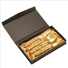 Silverware Set Stainless Steel Cutlery Retro Style Flatware