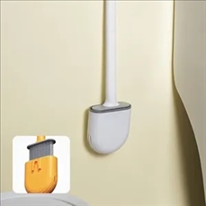 Soft Rubber Toilet Cleaning Brush With No Dead Corners