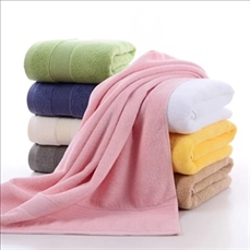 Solid Color Cotton Towel