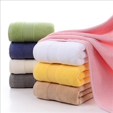 Solid Color Cotton Towel