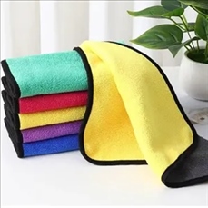 Solid Color Microfiber Quick Dry Swim Beach Car Wash Towel