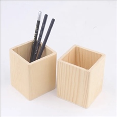 Solid Wood Pen Holder
