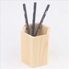 Solid Wood Pen Holder