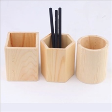 Solid Wood Pen Holder
