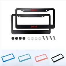 Stainless Steels License Plate Frame &Car Tag Holder