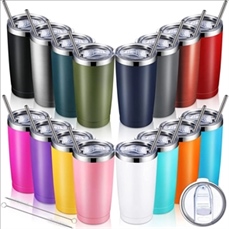Stainless Tumbler Cups with Lid
