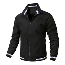 Stand-up Collar Zipper Coat