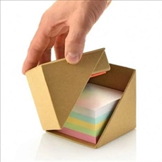 Sticky Notes Set With Pen Holder