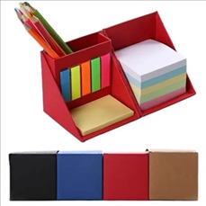 Sticky Notes Set With Pen Holder