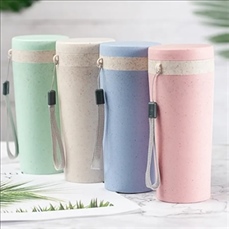 Straw Fiber Insulated Bottle