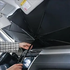 Summer car sun protection and heat insulation umbrella