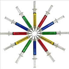 Syringe Ballpoint Clip Pen