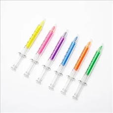 Syringe Highlighter Pen