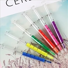 Syringe Highlighter Pen