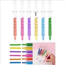 Syringe Highlighter Pen