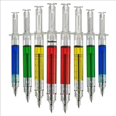 Syringe Shape Ball Point Pen