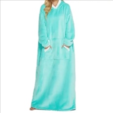 THE COMFY Oversized Microfiber Sherpa Wearable Blanket