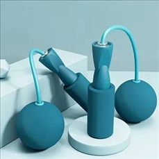 Tangle-Free Cordless Skipping Jump Rope With Ball