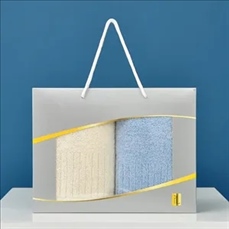 Thick cotton towel gift box