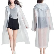 Thickened EVA Non-disposable Adult Raincoat