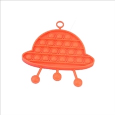 UFO Stress Reliever Silicone Push Pop Bubble Sensory Fidget