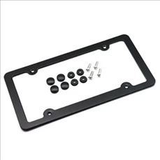 US Size Aluminum Stainless Steel Car License Plate Frame