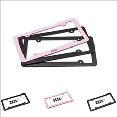 US Size Aluminum Stainless Steel Car License Plate Frame