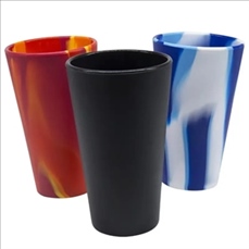 Unbreakable Silicone Cup Drinkware Pint Glass Set