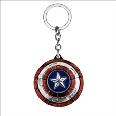 VNFLY Captain America Shield Keychain (Rotative Version)