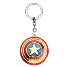 VNFLY Captain America Shield Keychain (Rotative Version)