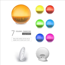 Wake Up Light Sunrise Alarm Clock