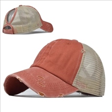 Washed Mesh Baseball Cap