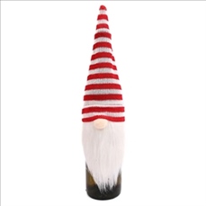 Wine Bottle Bags with Santa Claus