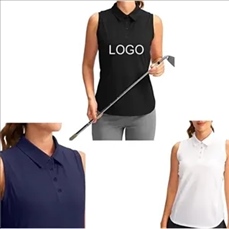 Women'S Sleeveless Golf Shirt