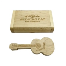 Wood Guitar USB Flash Drive