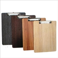 Wooden Clipboard with Clip