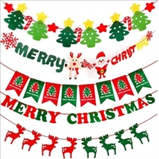 Xmas Banner Christmas Holiday Party Decorations Indoor