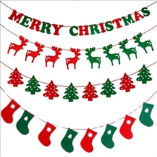 Xmas Banner Christmas Holiday Party Decorations Indoor