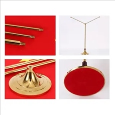 Y-TYPE Desk Flag Stand for Meetings and Events