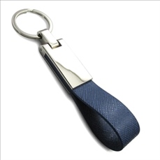 Zinc Alloy Leather Key Ring