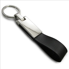 Zinc Alloy Leather Key Ring